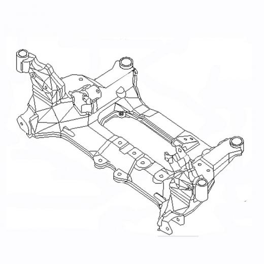 Балка подвески передняя Nissan X-Trail '00-'07 (4WD) контрактная
