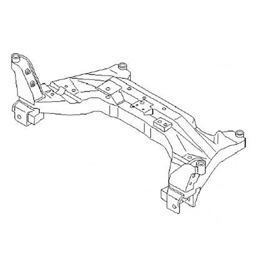Балка подвески передняя Nissan Wingroad/ AD '99-'08/ Sunny '98-'04/ Bluebird Sylphy '00-'06 (2WD) контрактная