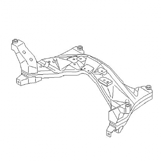 Балка подвески передняя Nissan Wingroad/ AD '99-'08/ Sunny '98-'04 / Bluebird Sylphy '00-'06 (4WD) контрактная