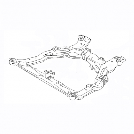 Балка подвески передняя Nissan Teana '03-'08 (2WD) контрактная