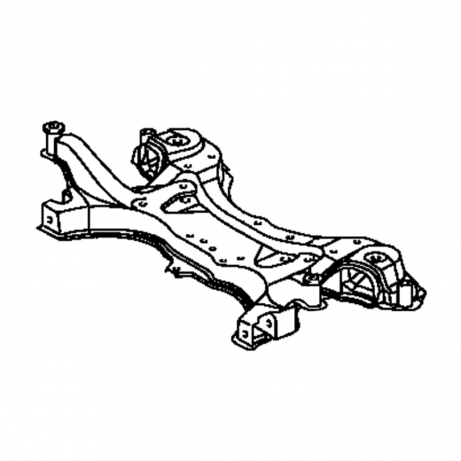 Балка подвески передняя Toyota Wish/ Isis '03-'16 / Voxy / Noah '01-'14 / Allion / Premio '01-'16 (2WD) контрактная