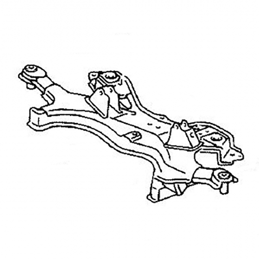 Балка подвески передняя Toyota Voltz '02-'04/ Allex / Runx / Corolla / Spacio '01-'06 / Axio '06-'12/ Fielder '00-'12 (4WD) контрактная