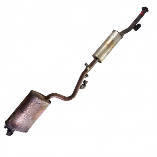 Глушитель Toyota Mark II Blit '00-'02/ Mark II '00-'02/ Verossa '00-'02 (1G-FE) 2WD (в сборе с резонатором) Контрактный 