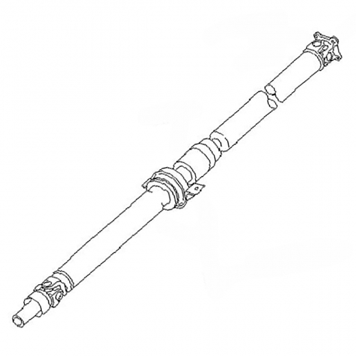 Карданный вал Subaru Forester '96-'02 (EJ20J, EJ201, EJ202) AT задний контрактный