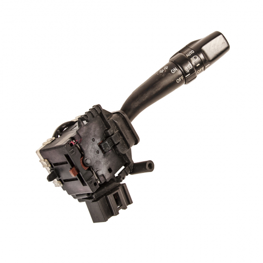 Переключатель подрулевой правый Toyota Vista/ Ardeo '98-'03, Corolla '02-'06, Camry '01-'06, Allex '02-'06, Caldina '02-'07, Allion '01-'07, Avensis '06-'10, Estima '99-'06, Fielder '02-'06, Hiace '04-'25, Hiace '04-'07, Hiace '04-'15, Ipsum '01-'09, Isis '07-'09, Kluger '00-'03, Opa '00-'05, Premio '01-'07, Runx '02-'06, Spacio '03-'07, Alphard '02-'11, Wish '03-'09 свет, автосвет, туманка контрактный