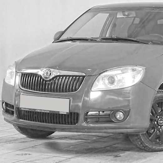 Бампер передний Skoda Fabia '07-'10 API (Тайвань)