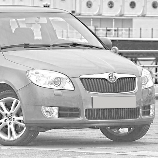 Бампер передний Skoda Fabia '07-'10 API (Тайвань)