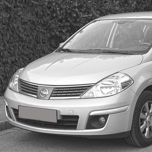 Бампер передний Nissan Tiida EU-spec '07-'14  API (Тайвань)