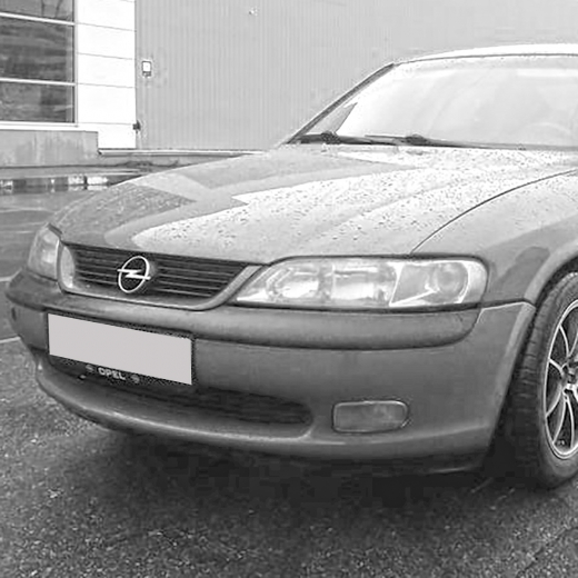 Бампер передний Opel Vectra '95-'99 под туманки API (Тайвань)