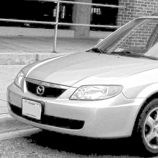 Бампер передний Mazda Protege Familia '00-'04 (Китай)