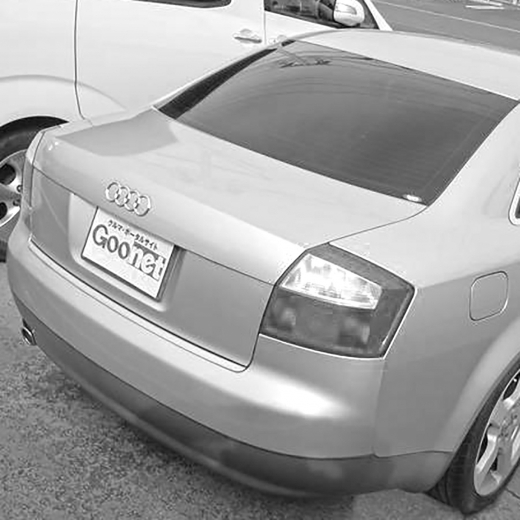 Бампер задний Audi A4 (8E2, 8E5) '00-'04 верх API (Тайвань)