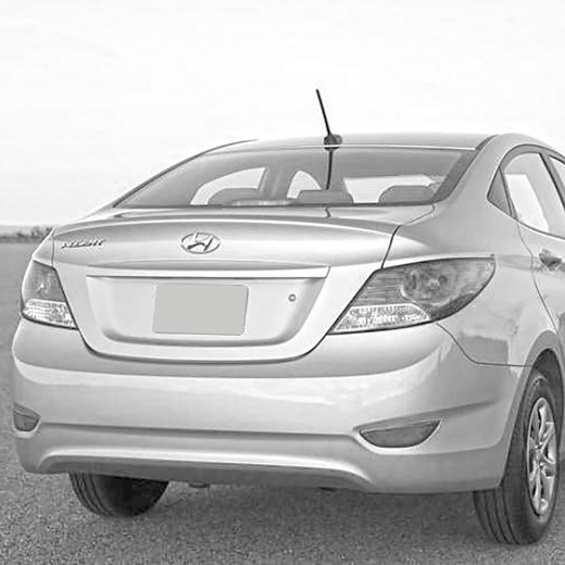 Бампер задний Hyundai Solaris '10-'14 API (Тайвань) Sedan