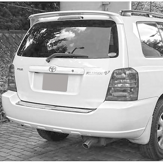 Бампер задний Toyota Kluger/ Highlander '00-'03 API (Тайвань)