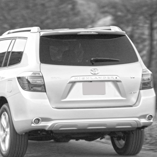 Бампер задний Toyota Highlander '07-'10 API (Тайвань)