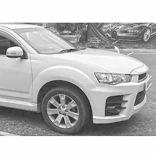 Крыло переднее Mitsubishi Outlander Roadest/ Outlander (EU-spec) '10-'12 правое контрактное