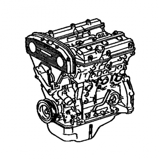 Двигатель контрактный Toyota 2,5L 4VZ-FE '93-'96