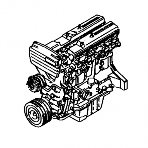 Двигатель контрактный Toyota 3,0L 7M-GE