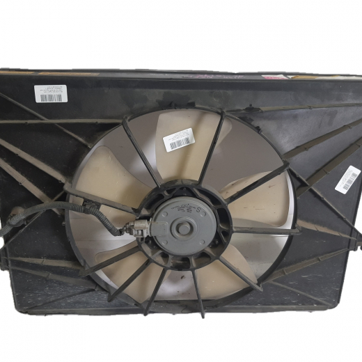 Вентилятор радиатора Toyota Caldina '02-'07/ Allion '01-'07/ Isis '04-'17/ Opa '02-'05/ Premio '01-'07/ Wish '03-'09 (1ZZ-FE, 1NZ-FE) цельный 1 вентилятор контрактный