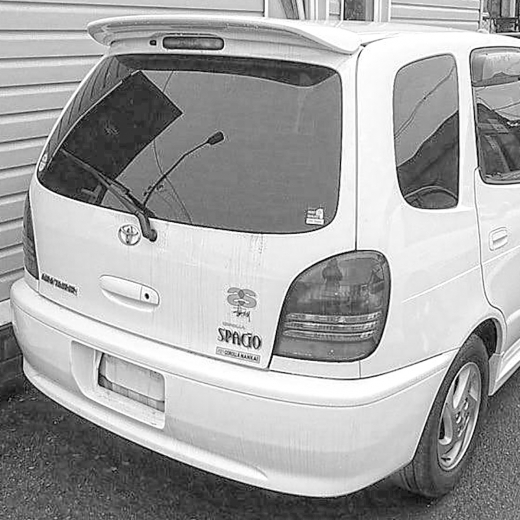 Ресничка Toyota Spacio '97-'01 задняя левая контрактная