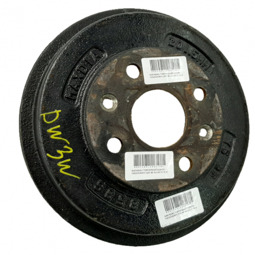 Барабан тормозной Mazda Familia '89-'94/ Demio '99-'02 (200 *40 *4x100) контрактный