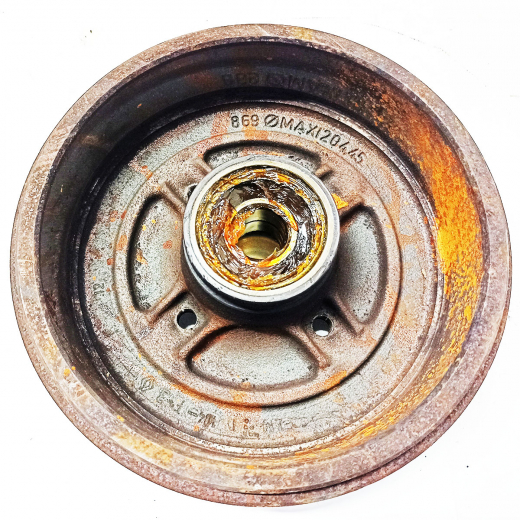 Барабан тормозной (ступица) Nissan Micra '02-'10/ Note '05-'12 2WD (203 *48 *4x100) контрактный