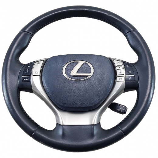Руль Lexus RX '08-'15 Airbag (3 луча, кожа, кнопки) контрактный