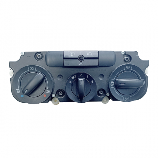 Блок управления печкой Volkswagen Golf V '03-'13 (механический) контрактный правый руль