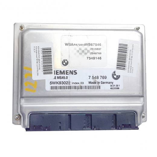 Компьютер двигателя BMW X3 '03-'10/ 3 Series '98-'06/ 5 Series '95-'04/ 5 Series '03-'10 (M54B25-256S5) AT, MT контрактный 12147561381