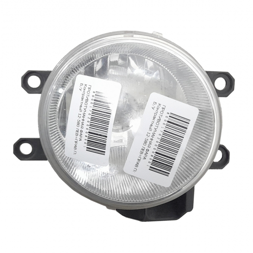 Противотуманная фара Toyota Aqua '11-'21/ Axio '12-'24/ Fielder '12-'24/ Land Cruiser Prado '09-'24/ Noah '14-'24/ Voxy '14-'24/ Esquire '14-'24 левая=правая (12-580) контрактная