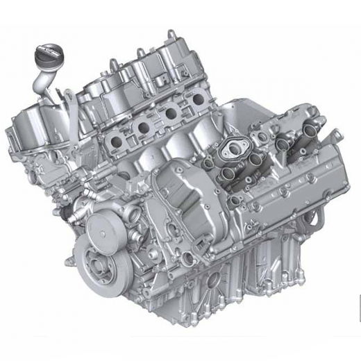 Двигатель контрактный BMW 4.4L N63B44 2WD