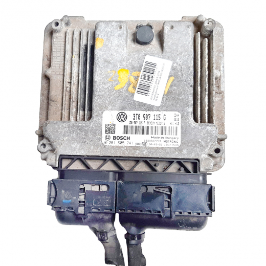 Компьютер двигателя Volkswagen Golf VI '08-'12/ Passat '10-'15/ Passat Сс '08-'11/ Passat Сс '11-'16/ Skoda Octavia '04-'08/ Octavia '08-'13/ Audi A3 '03-'12/ Tt '06-'14 (CDAA) 2WD, 4WD , DSG, AMT/DSG контрактный 0261S05741