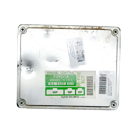 Компьютер двигателя Toyota Corolla II / Corsa / Tercel '90-'94 (5E-FHE) контрактный 89661-16240
