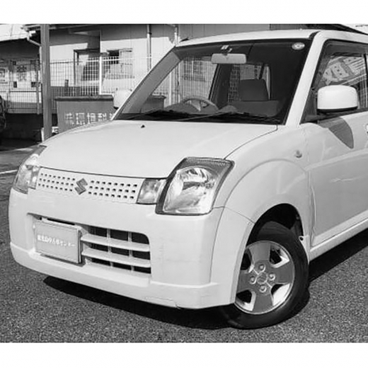 Бампер передний Suzuki Alto '04-'09 поворот в фаре контрактный 