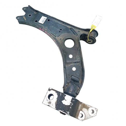 Рычаг передний Volkswagen Golf Plus '05-'14/ Golf V '03-'13/ Golf VI '08-'12/ Jetta '05-'10/ Jetta '10-'19/ Touran '03-'06/ Touran '06-'10/ Touran '10-'15/ Passat '05-'10/ Passat '10-'15/ Passat Сс '08-'11/ Passat Сс '11-'16/ Skoda Octavia '04-'08/ Octavia '08-'13/ Superb '08-'15/ Yeti '09-'18/ Audi A3 '03-'12/ Tt '06-'14 левый нижний контрактный смотреть OEM