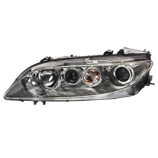 Фара Mazda Atenza '02-'08 левая 13-45 хром (13-44) контрактная