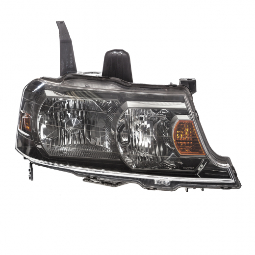 Фара Honda Stepwgn '03-'05 правая ксенон черный, без блоков розжига, желтый габарит (35-90) контрактная 