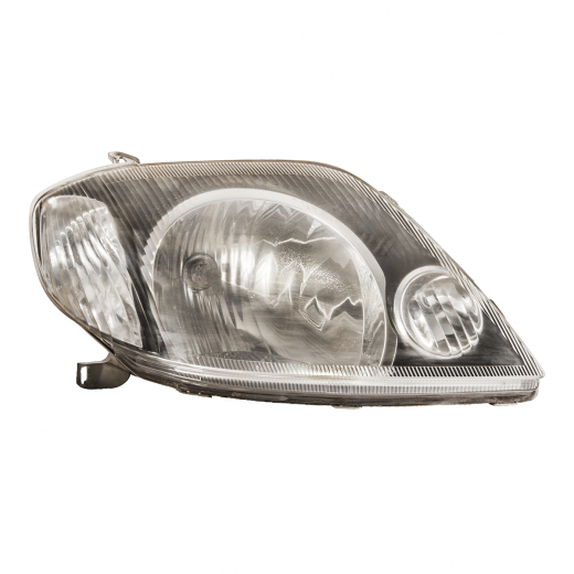 Фара Toyota Allex/ Runx '01-'02  Corolla Sedan/ Fielder '00-'02 правая черная (12-469) контрактная