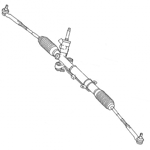 Рейка рулевая Subaru Forester '07-'13 (SH5, SH9) контрактная правый руль 4WD
