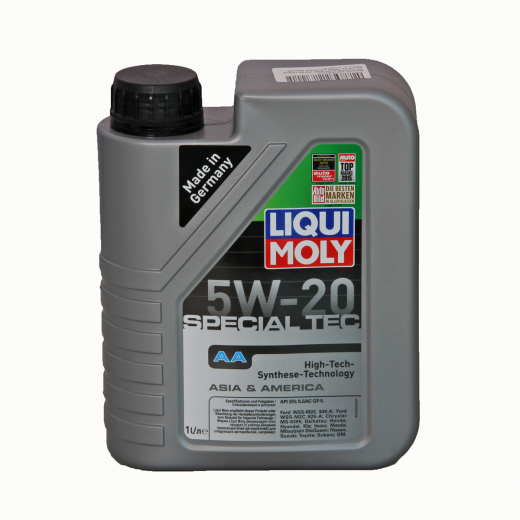 Масло моторное НС-синтетическое 5W20 Liqui Moly 7620 Leichlauf Special 1л.