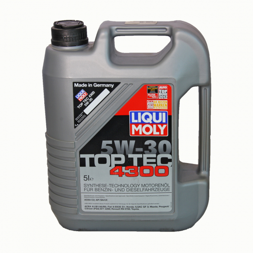 Масло моторное НС-синтетическое 5W30 Liqui Moly 8031 Top Tec 4300 5л.