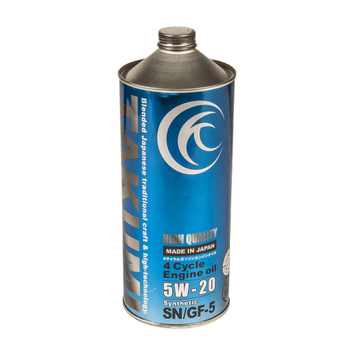Масло моторное синтетическое 5W20 TAKUMI HIGH QUALITY Synthetic (HIVI) SN/GF-5 1л.