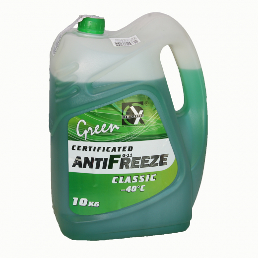 Антифриз готовый зеленый Certificated 10л. Antifreeze Classic G-11