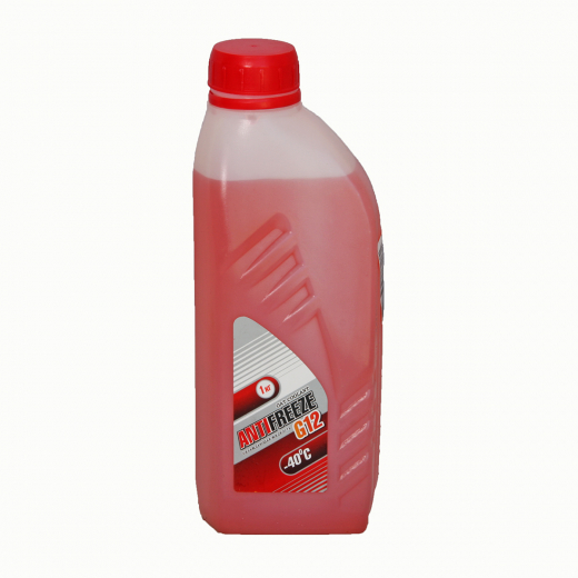 Антифриз готовый красный Дзержинск 1л. G12 -40