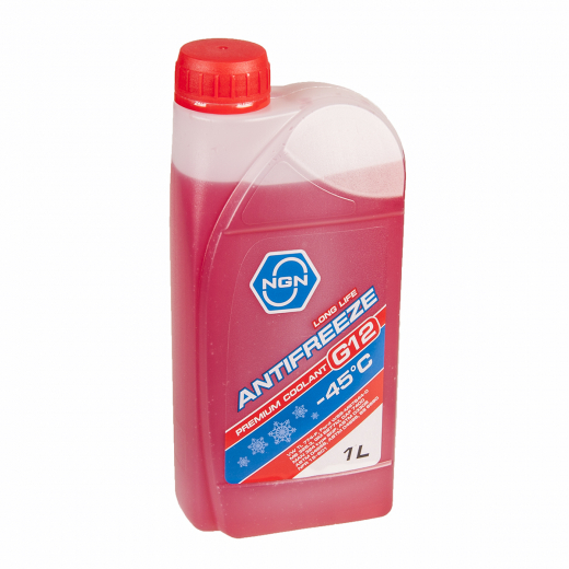 Антифриз готовый красный NGN 1л. V172485640, Antifreeze G12 -45
