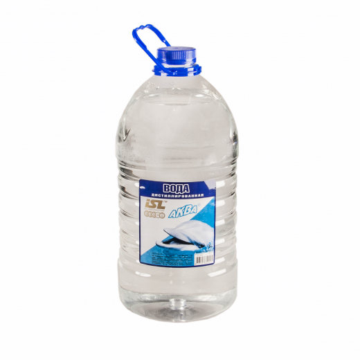 Вода дистиллированная 5л. АКВА ISL