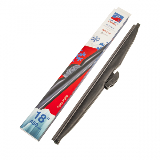 Щетка стеклоочистителя каркасная зимняя (450 мм.) DOUBLE FORCE DFW18