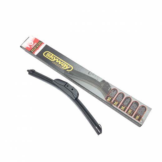 Щетка стеклоочистителя безкаркасная (330 мм.) Skyway SB-330