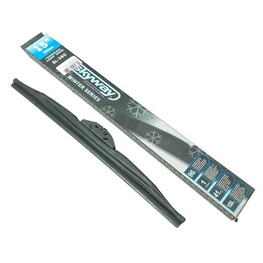 Щетка стеклоочистителя каркасная зимняя (375 мм.) Skyway SL-380