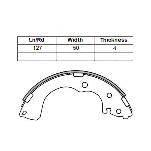 Колодки тормозные задние контрактные T3402 барабанные