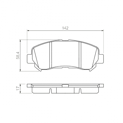 Колодки тормозные передние Just Drive JBP0023 дисковые